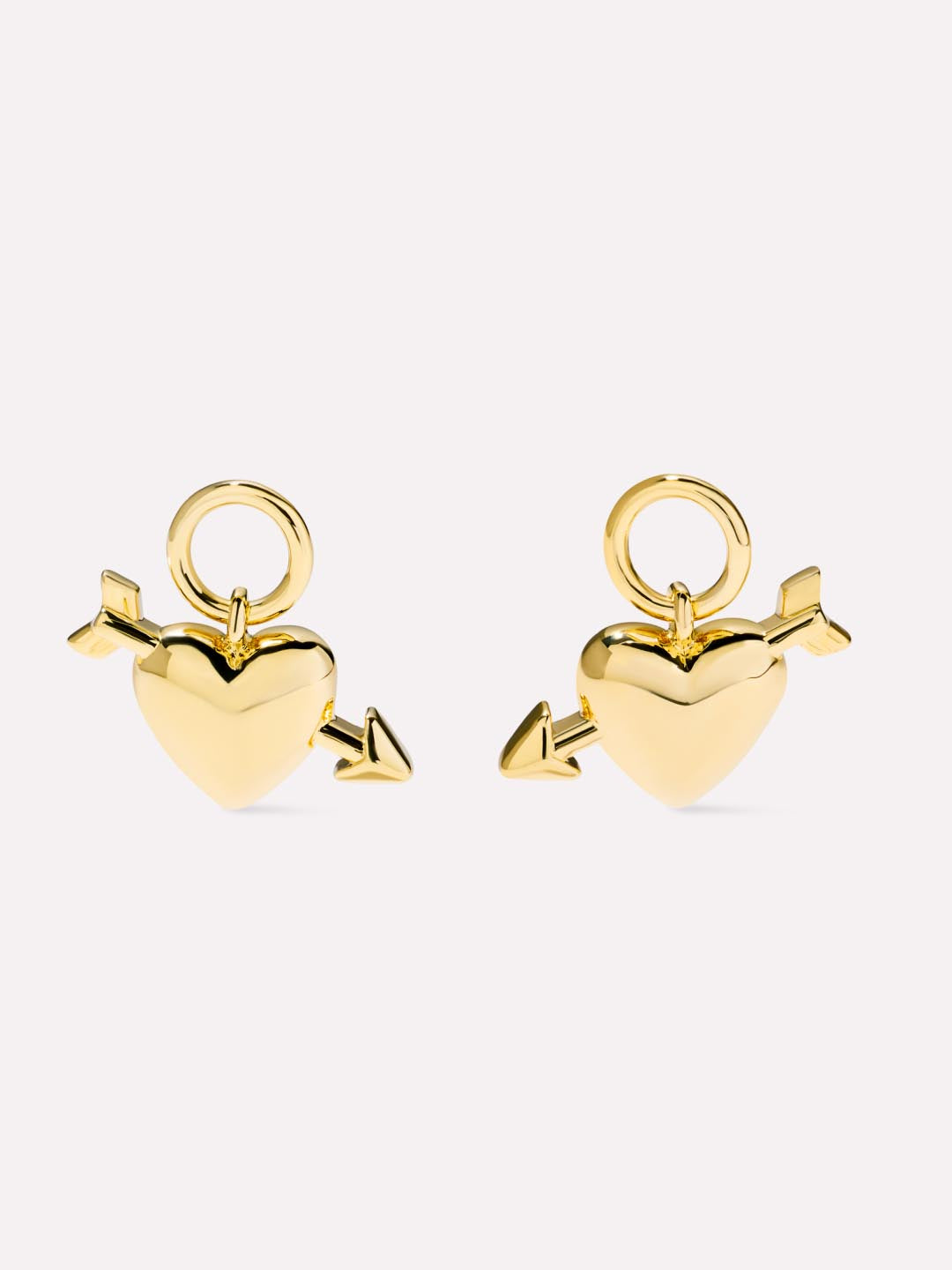 Earring Charms - Cupid's Heart Charms