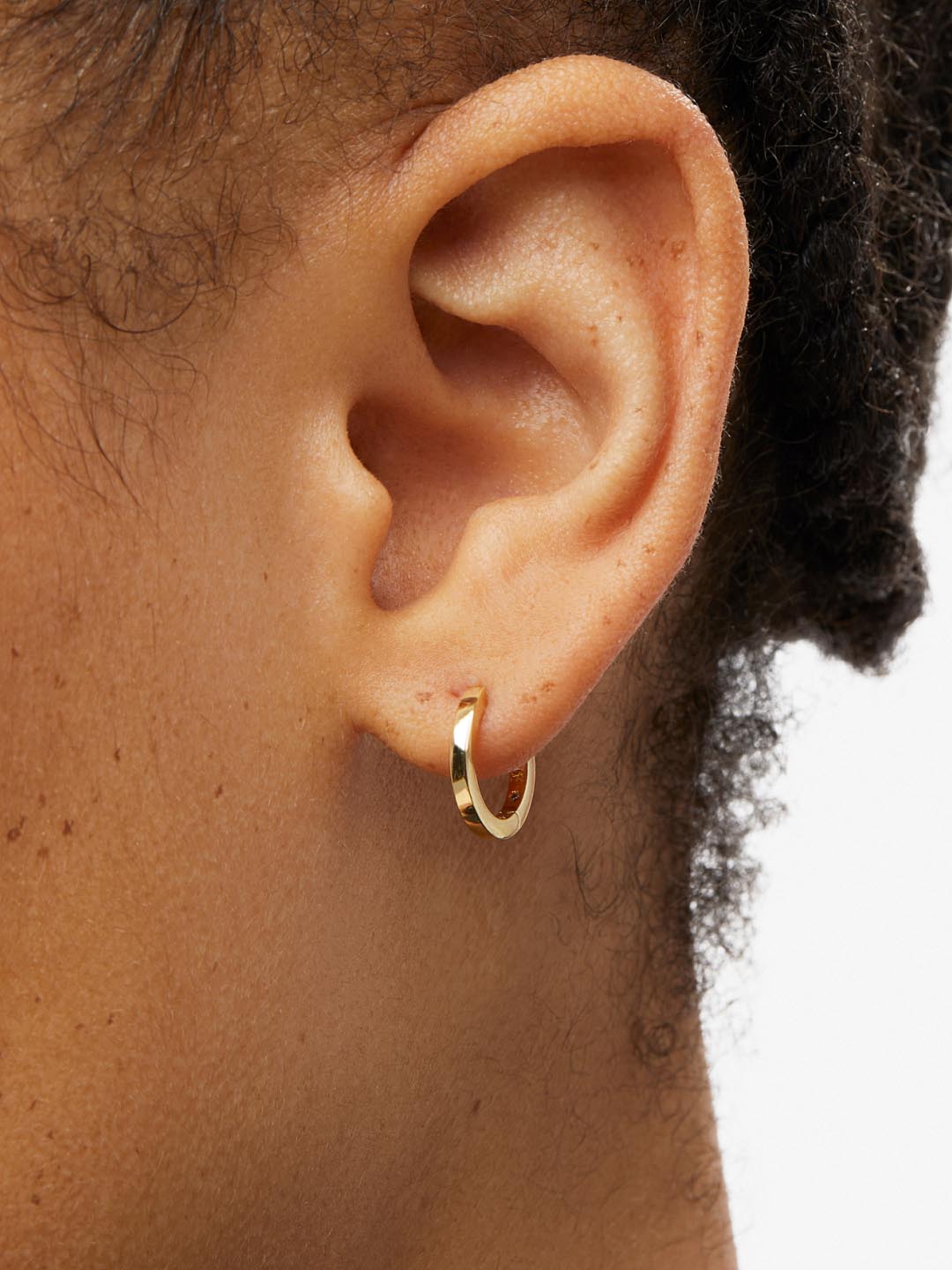 Earring Charms - Lock and Key Charm Huggies
