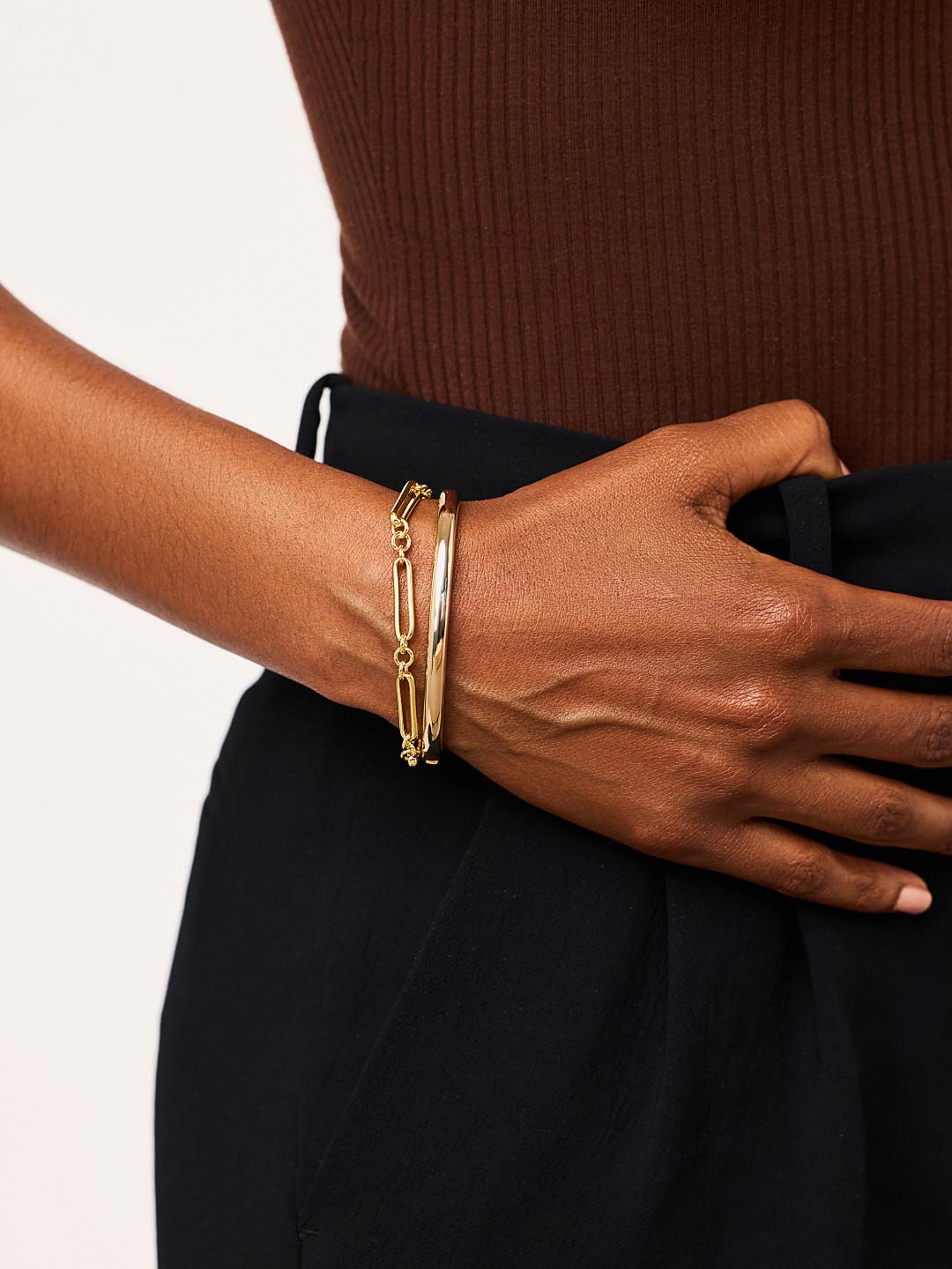 Gold Chain Bracelet - Paige
