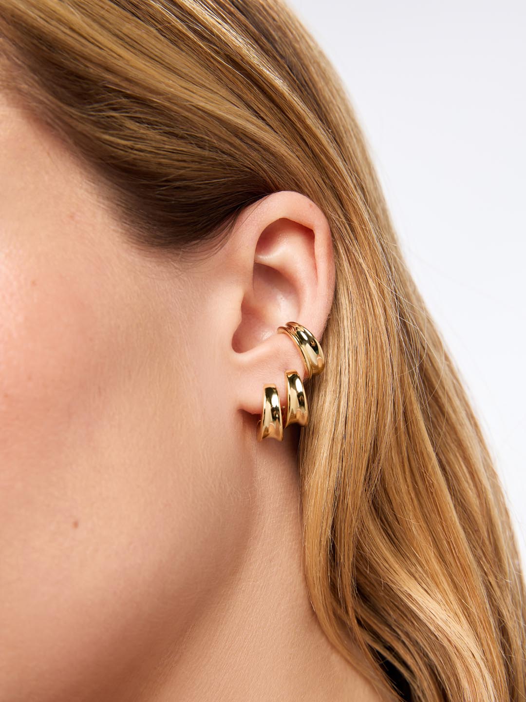 Huggie Hoop Earrings - Wade Mini