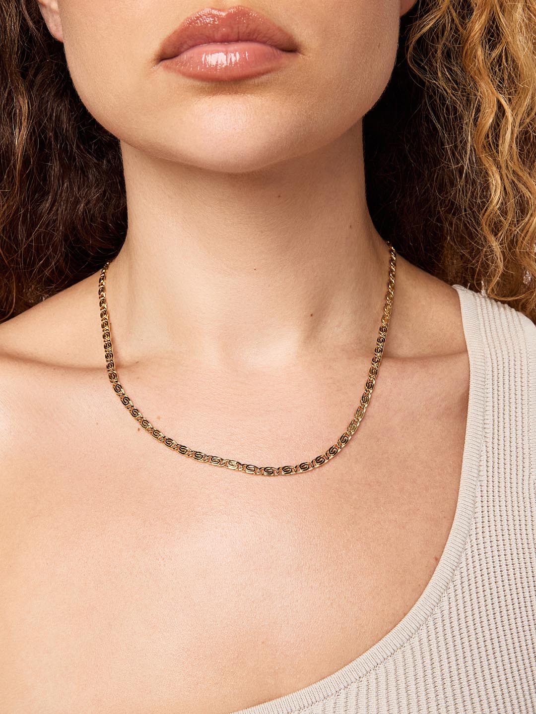 Shell Necklace - Navy Necklace