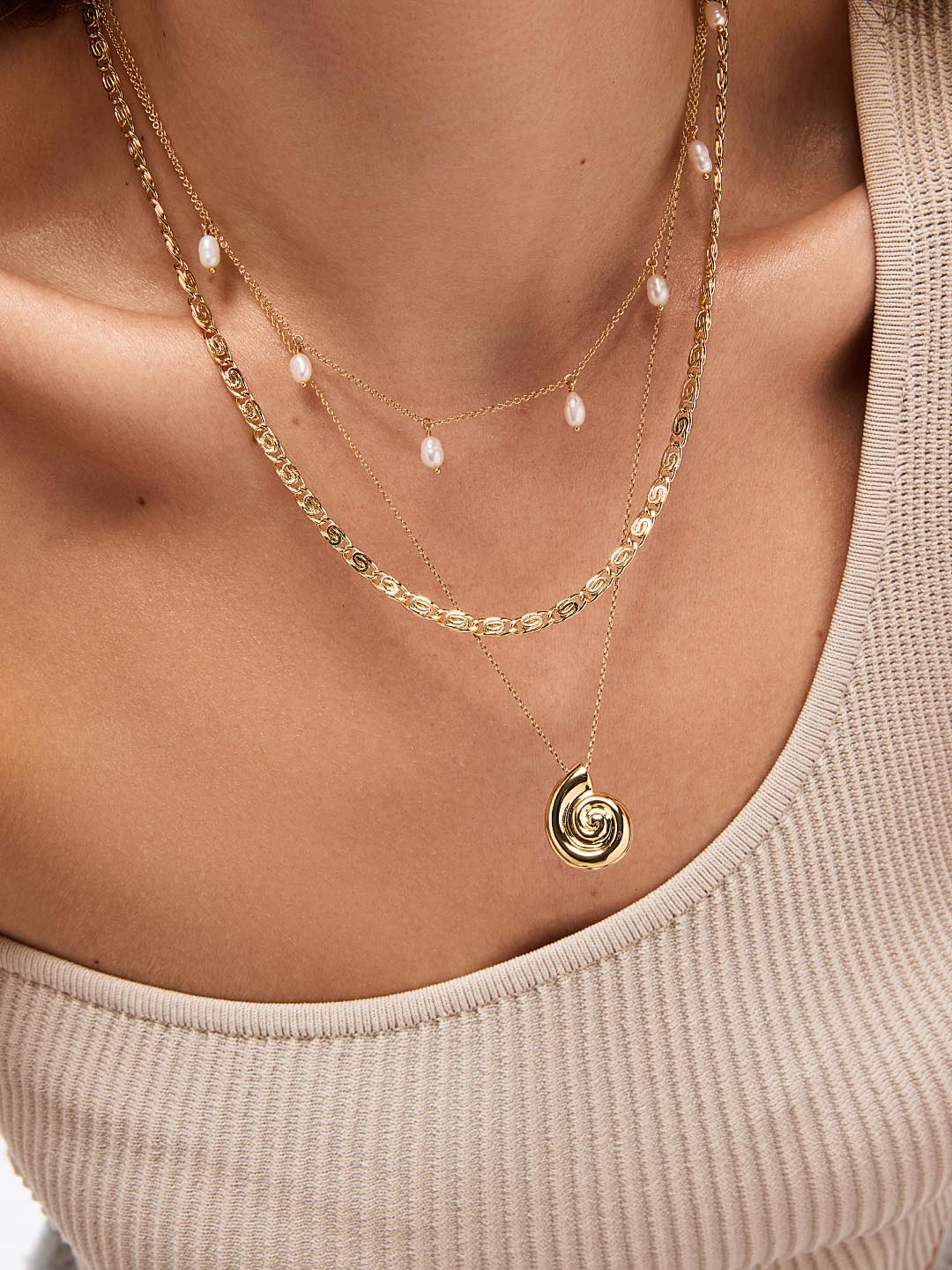 Shell Necklace - Ariel Pendant