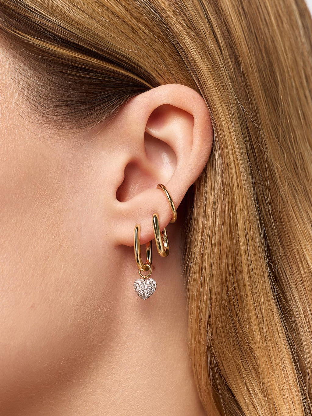 Drop Earrings - Ellery Hoops