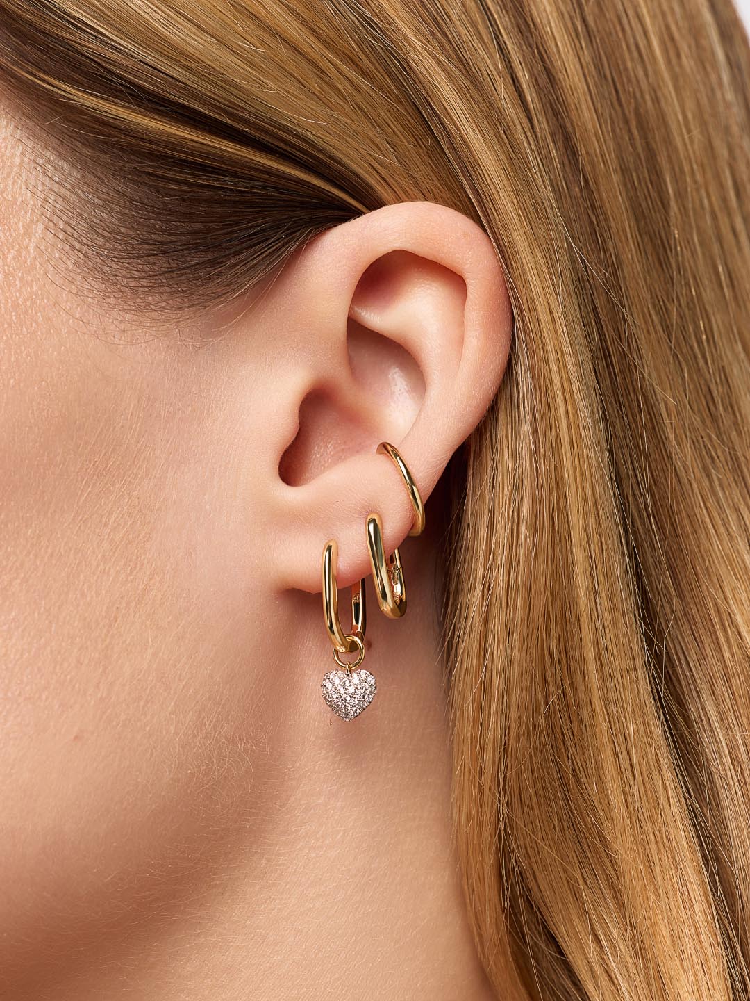 Drop Earrings - Ellery Hoops