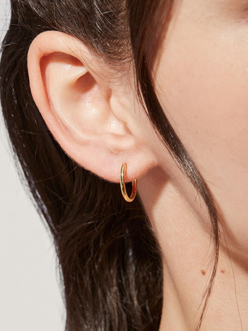 Small Slim Endless Hoops - Lo Small