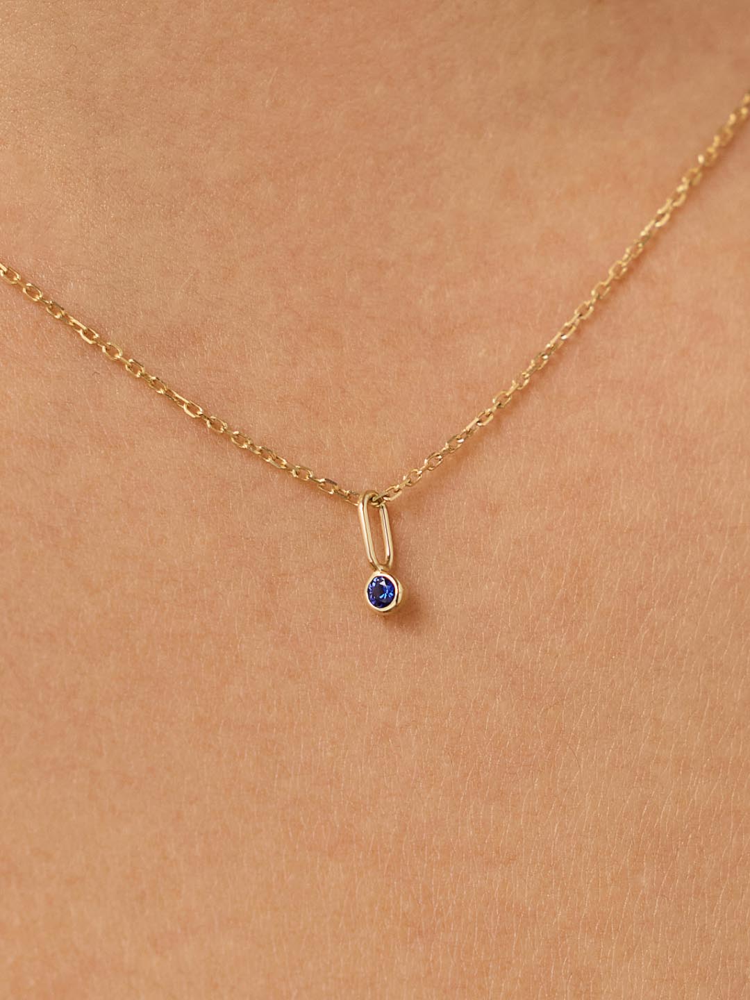 Birthstone - Gold Mini Birthstone Charm