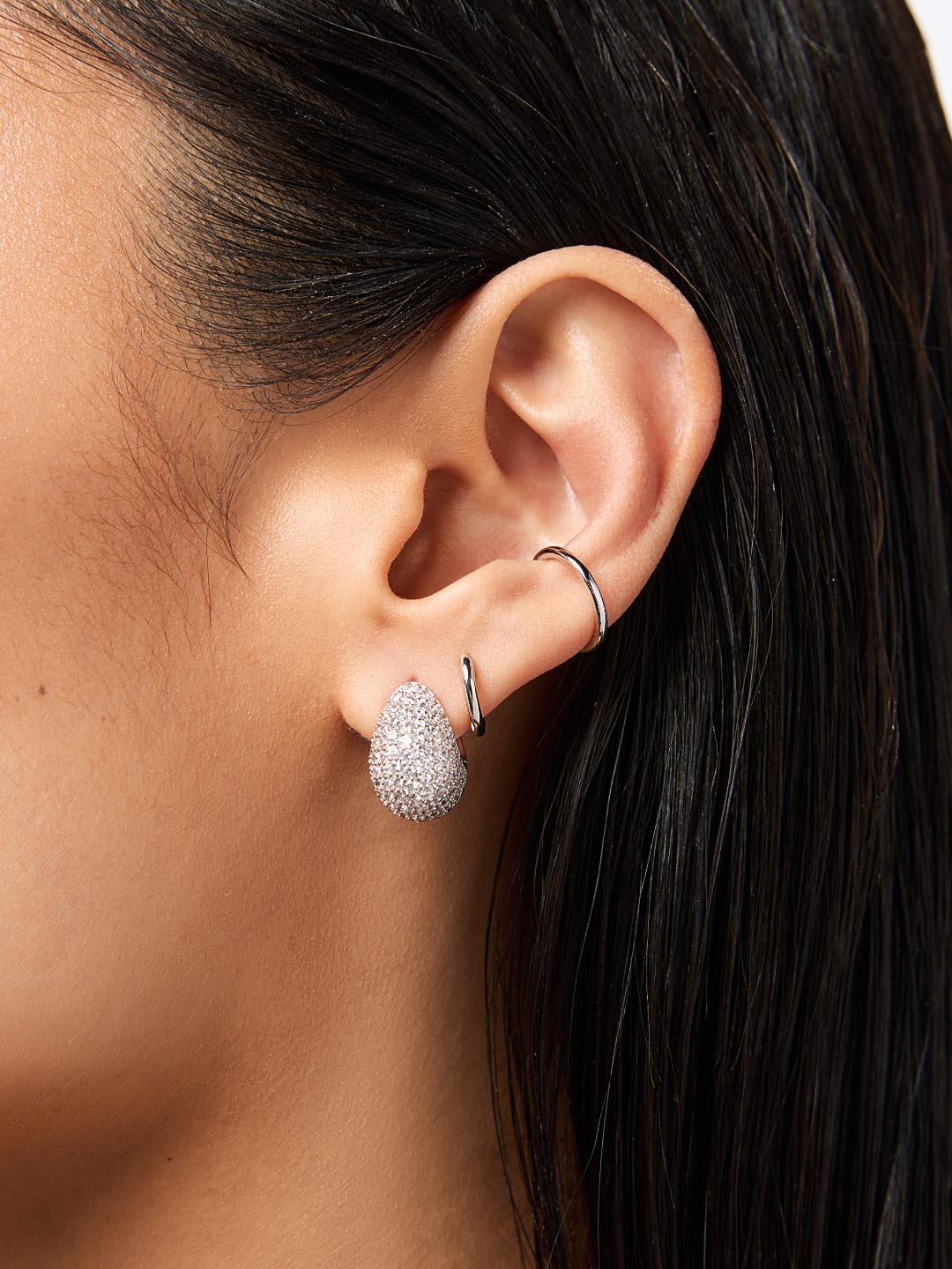Silver Earrings - Adler