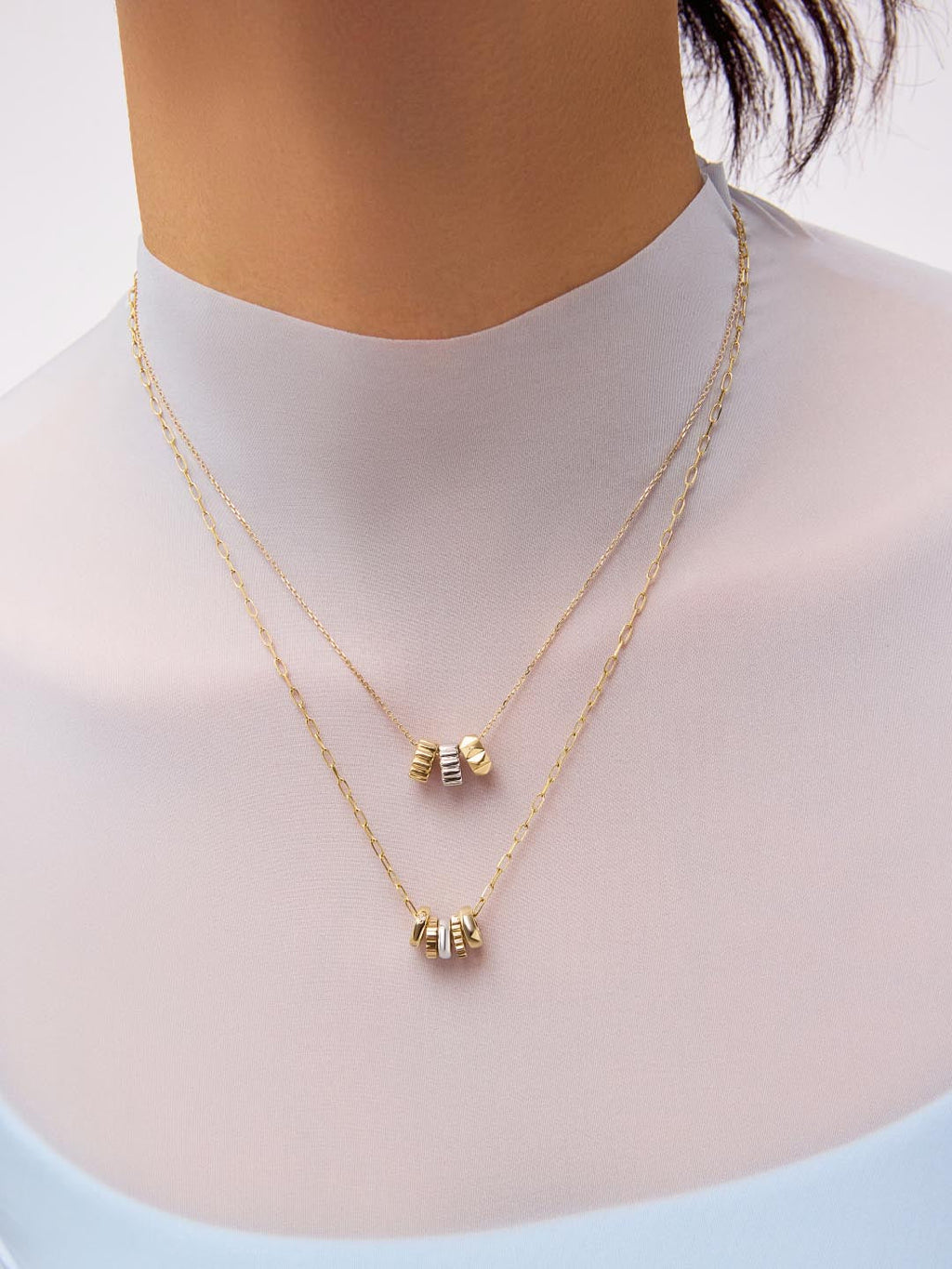 Solid White Gold - Galaxy Charm