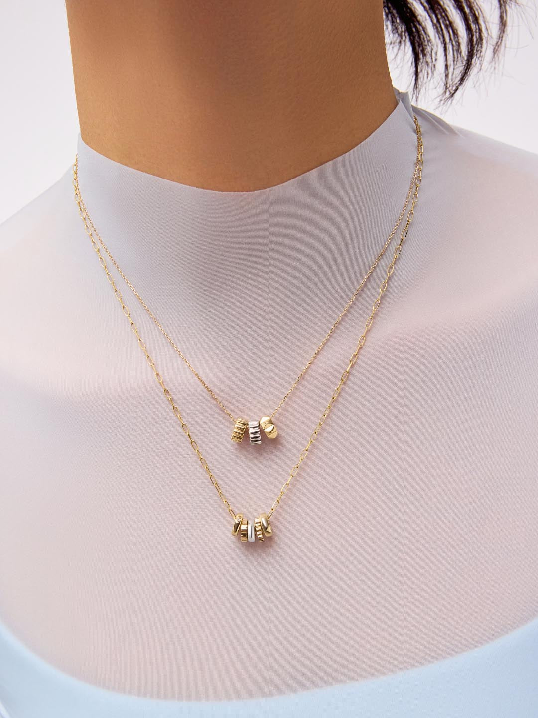 Solid White Gold - Galaxy Charm