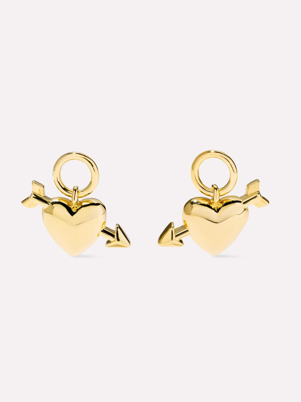 Earring Charms - Cupid's Heart Charms