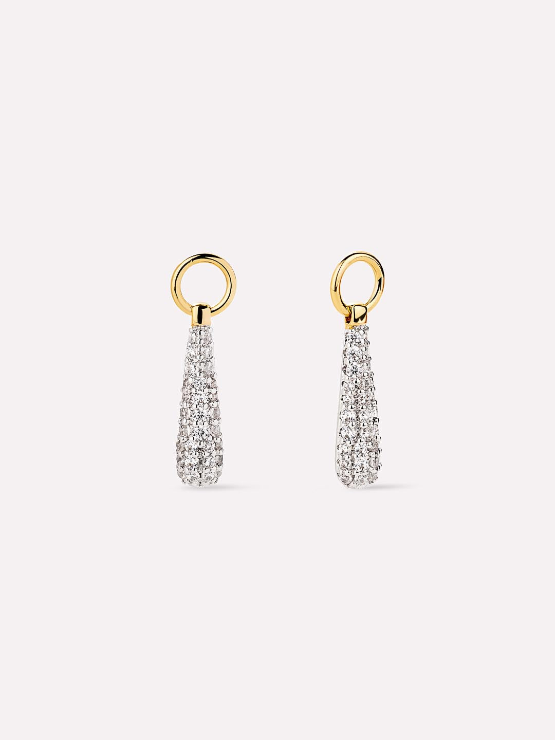 Earring Charms - Micropave Drop Charms