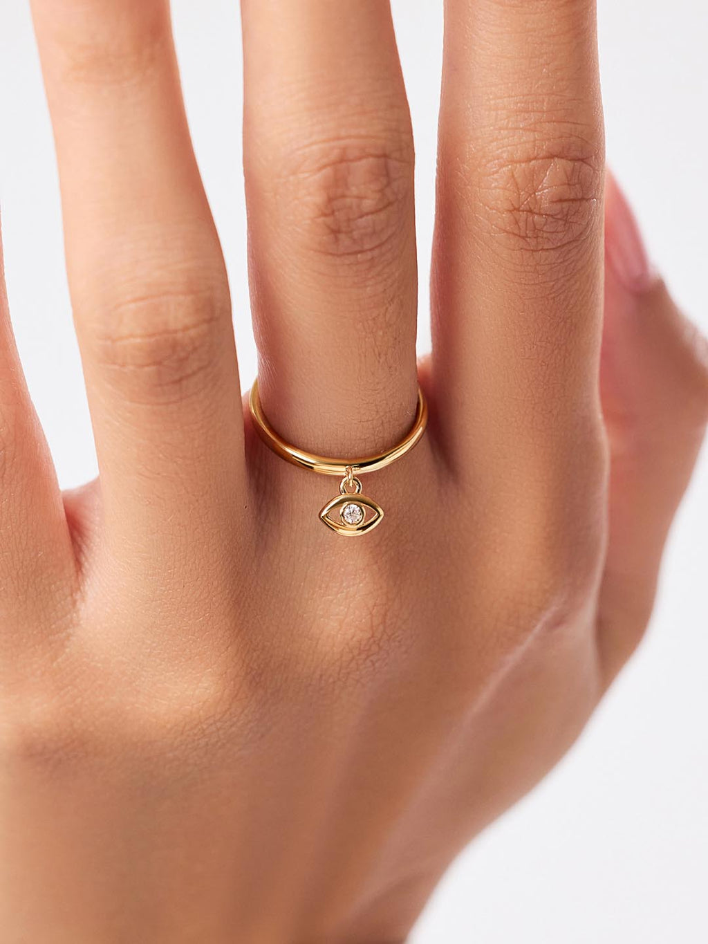 Evil Eye Ring - Tanner