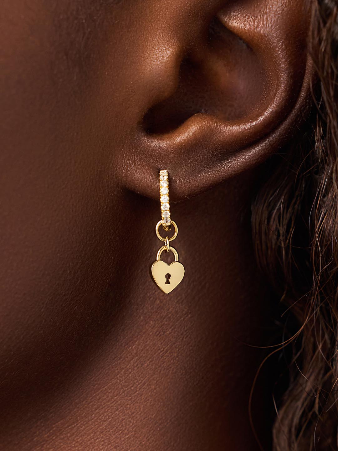Earring Charms - Lock and Key Charms