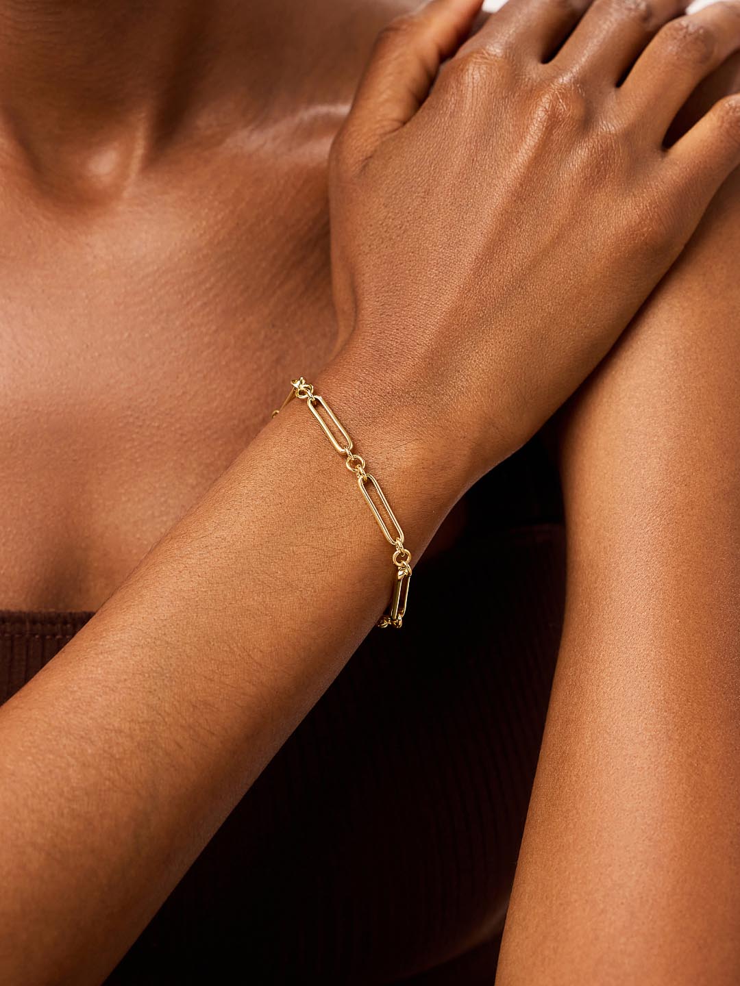 Gold Chain Bracelet - Paige