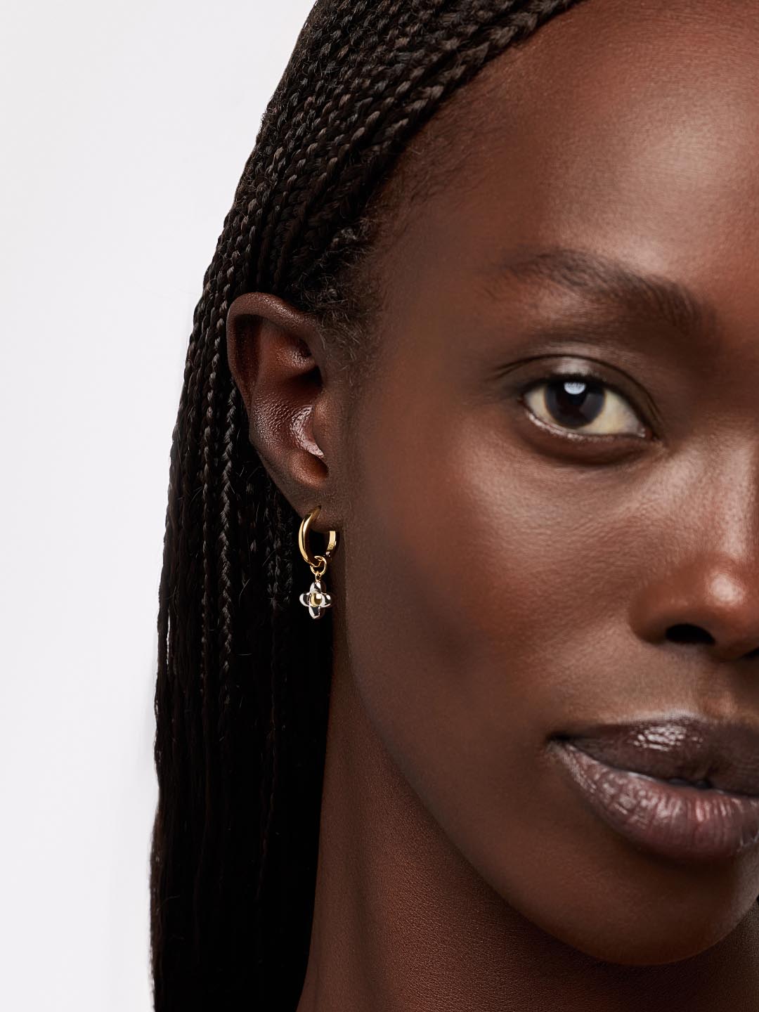 Flower Earrings - Liora Hoops