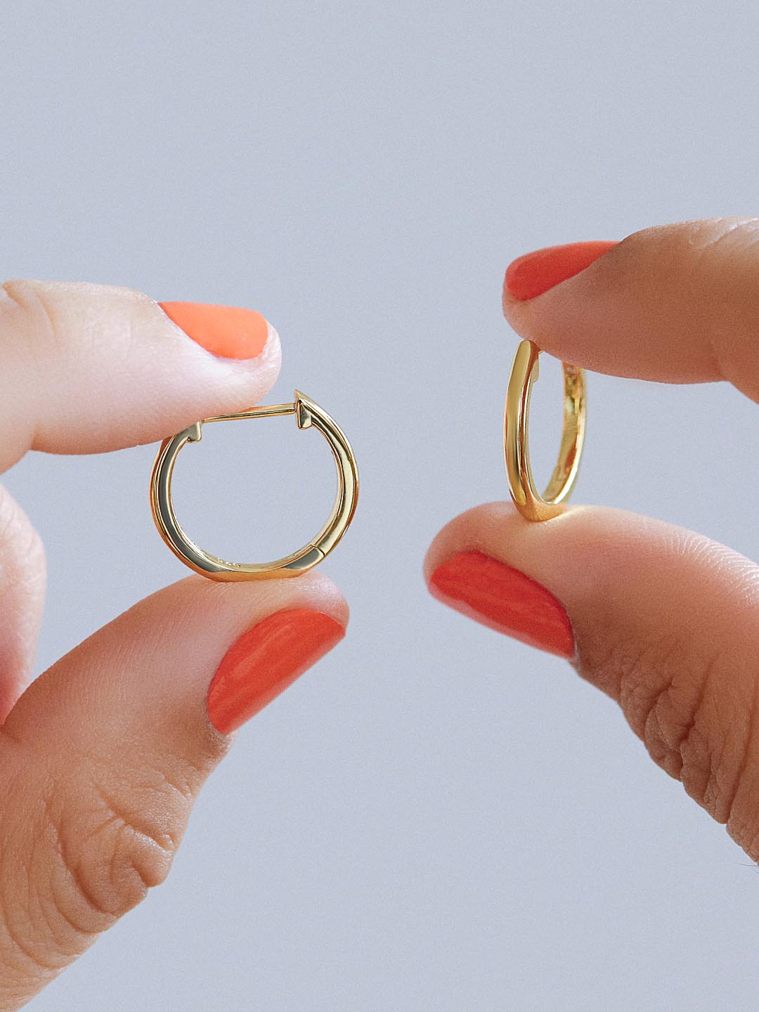 Small Slim Endless Hoops - Lo Small