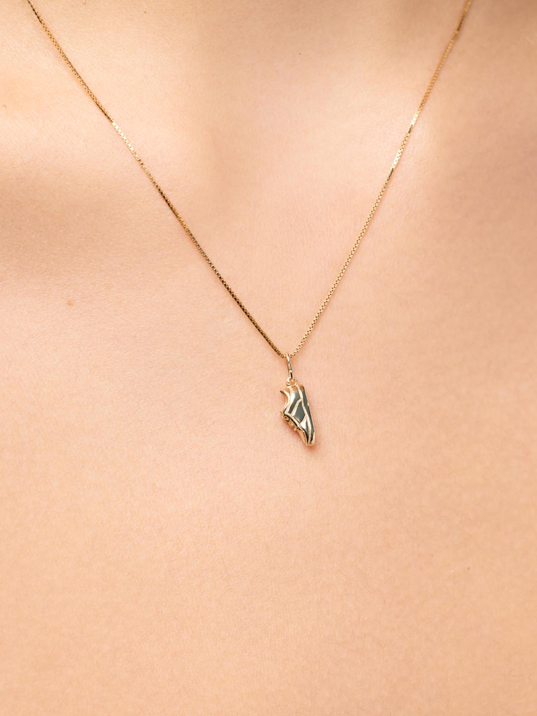 Solid Yellow Gold - Sneaker Charm