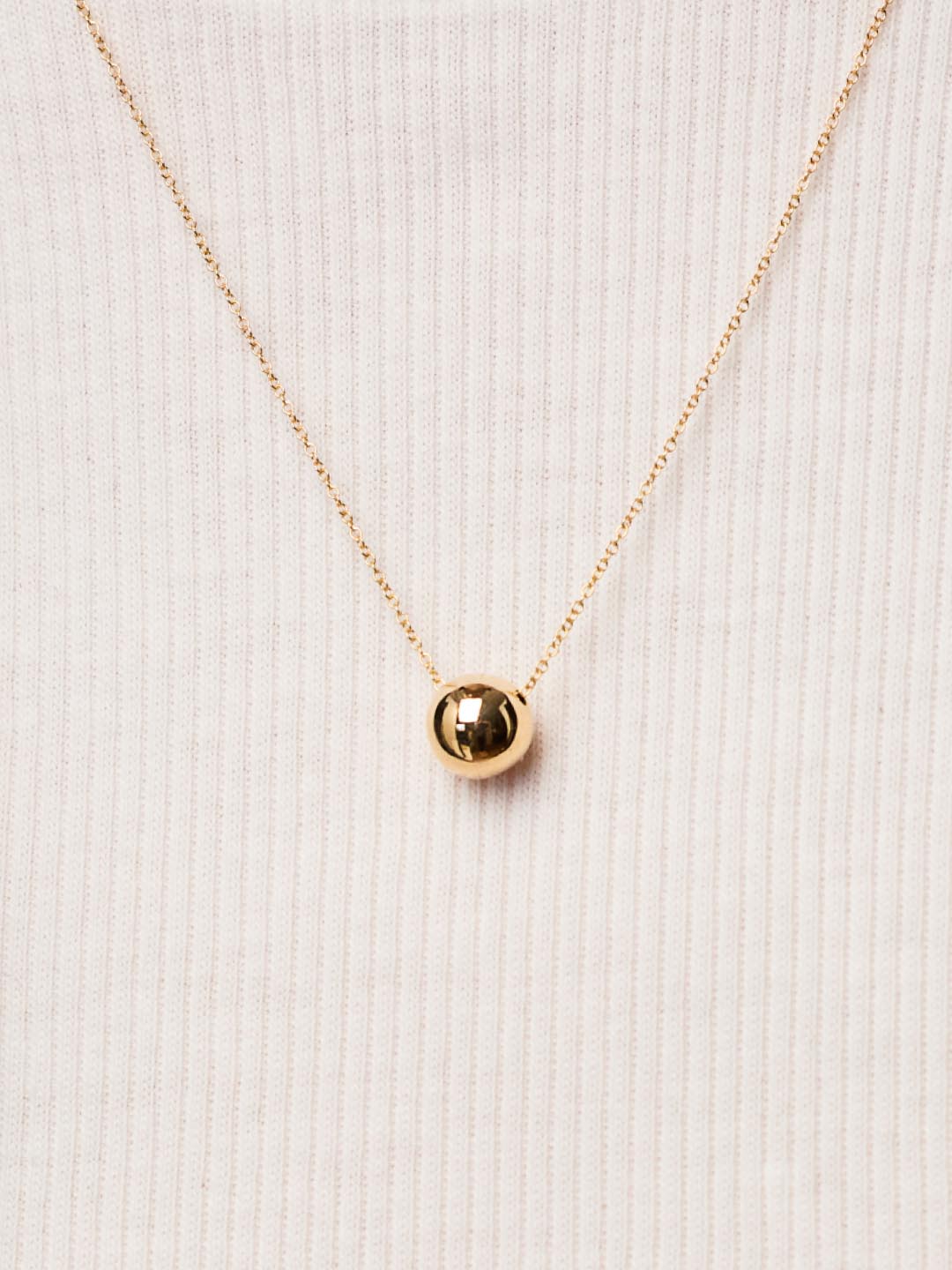 Gold Pendant - Gold Mini Sphere Pendant