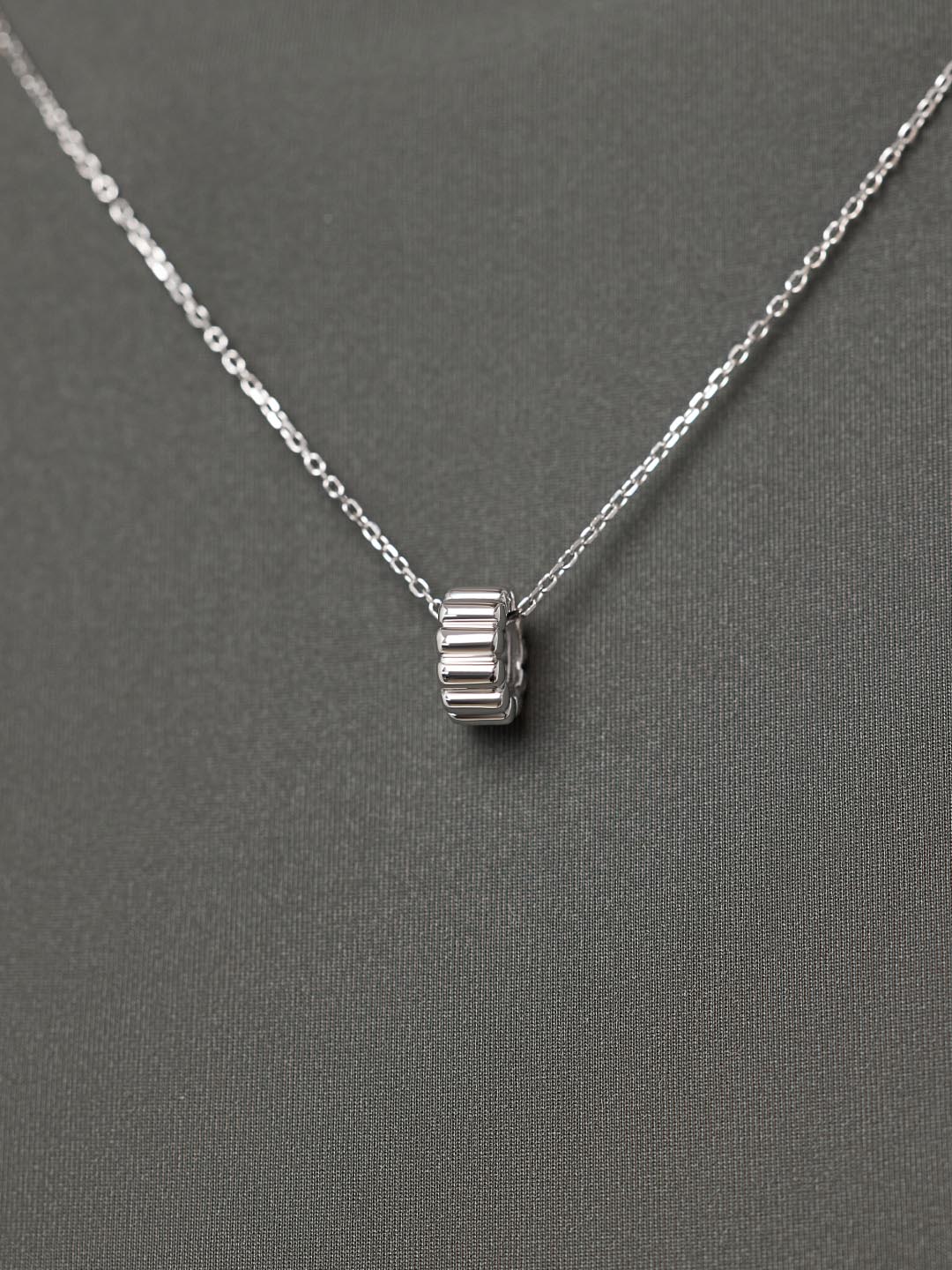 Solid White Gold - Galaxy Charm