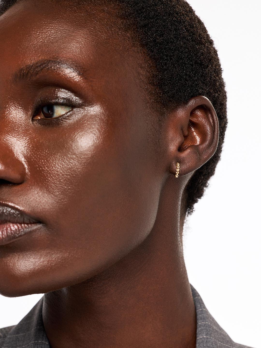 Twisted Hoop Earrings - Gold Twist Hoops
