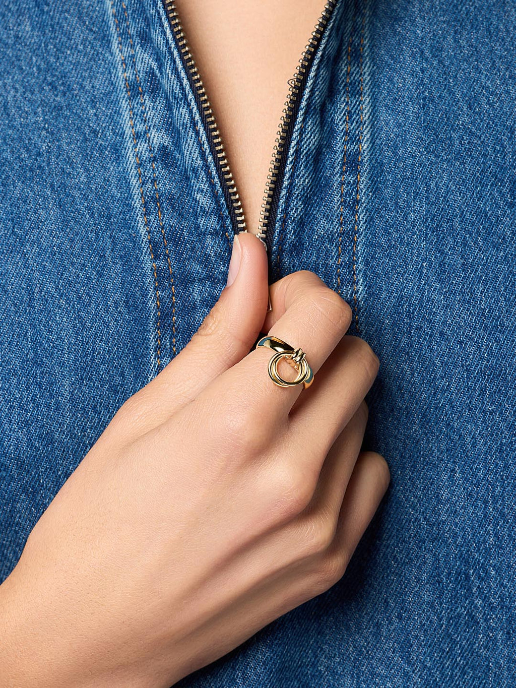 Gold Band Ring - Grayson
