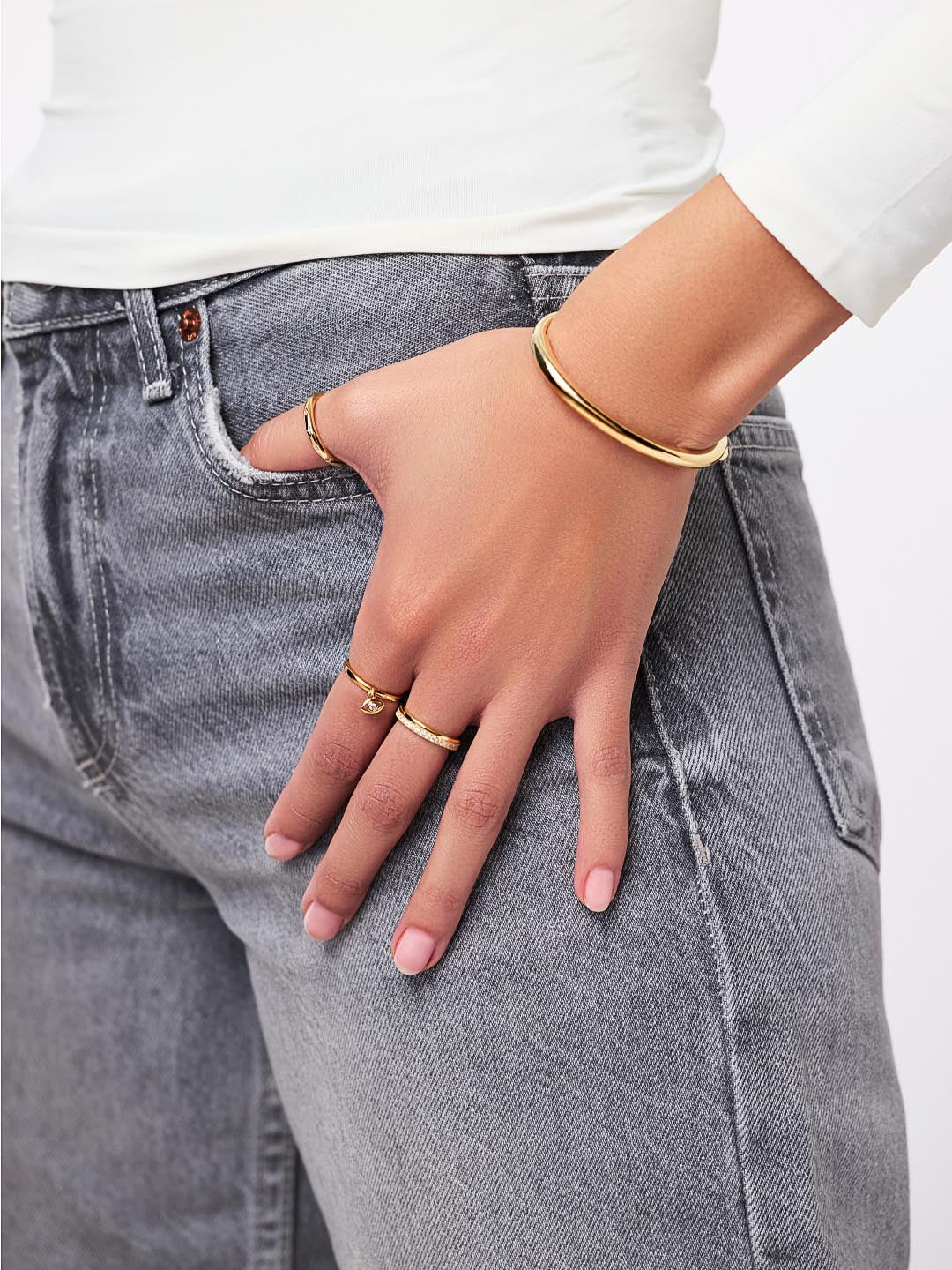 Evil Eye Ring - Tanner