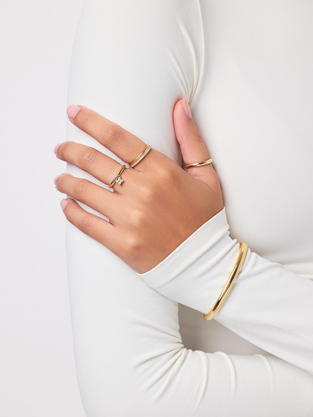 Gold Band Ring - Jadyn
