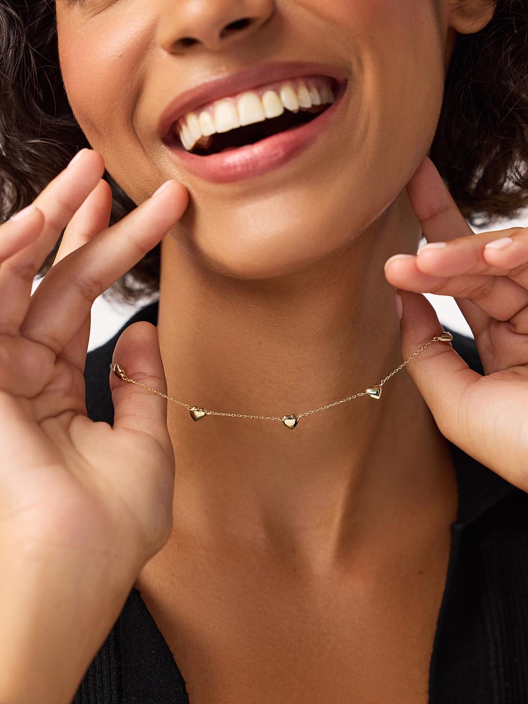 Heart Necklace - Lev Mini Station Necklace