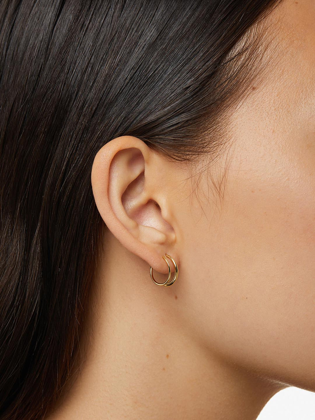 Double Hoop Earrings - Harley