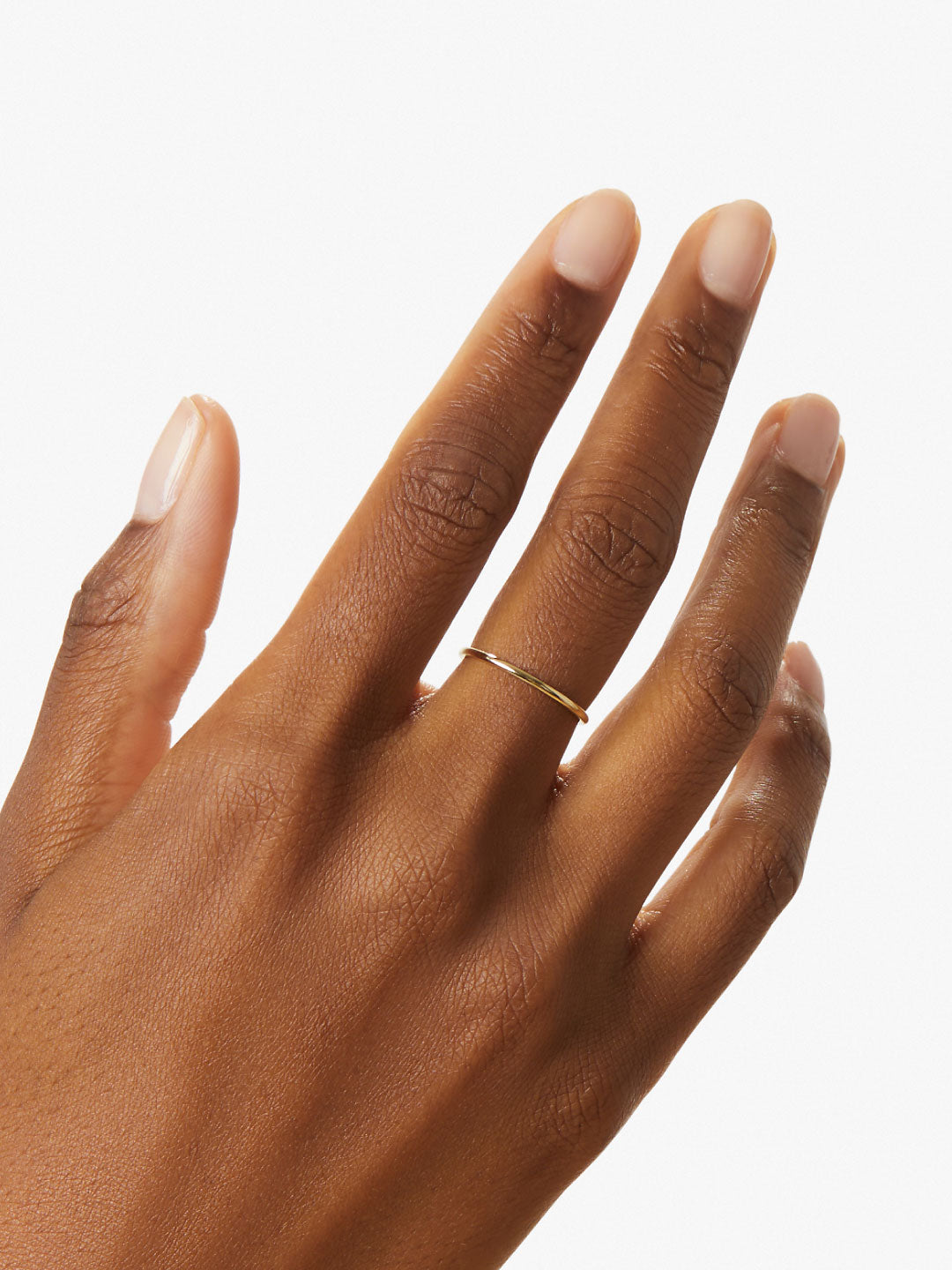 Gold Band Ring - Stephanie