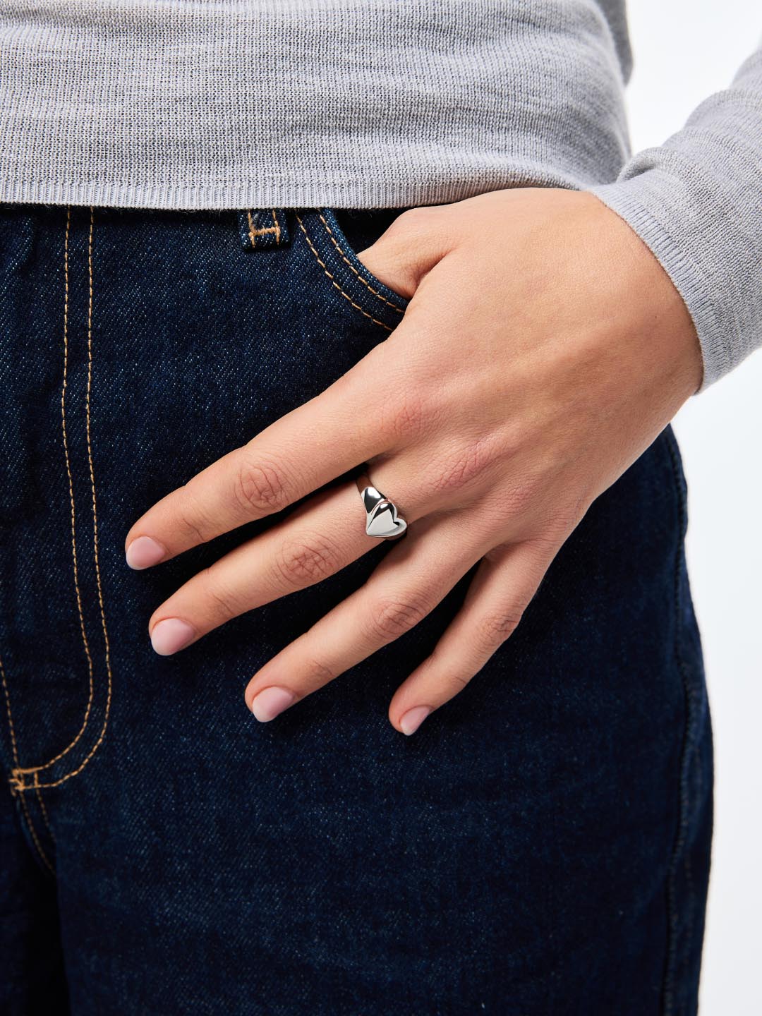 Heart Ring - Isla Silver