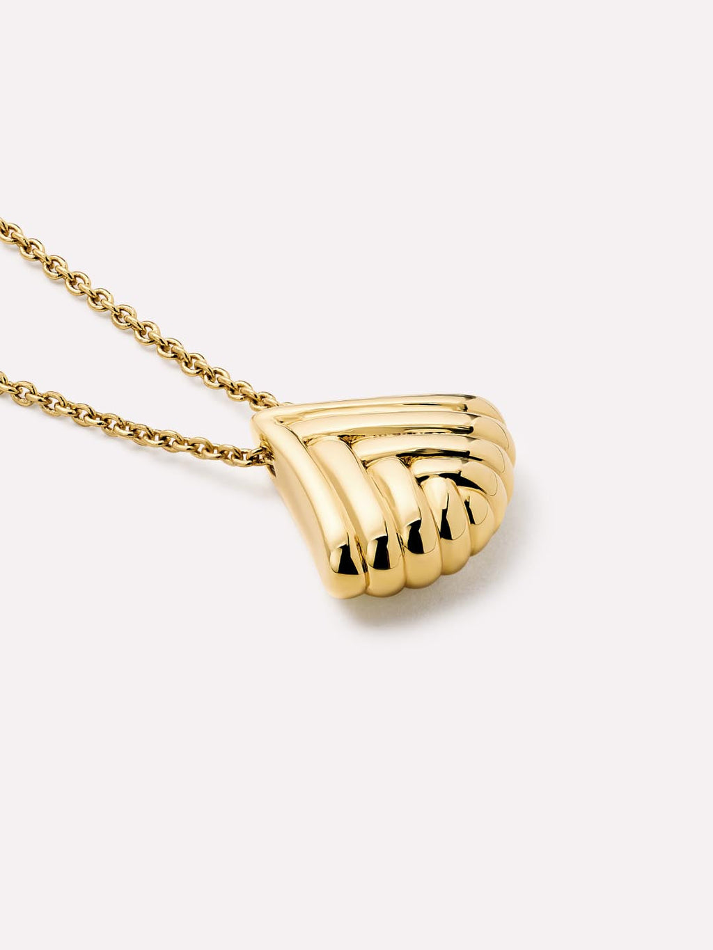 Gold Pendant Necklace - Elsie