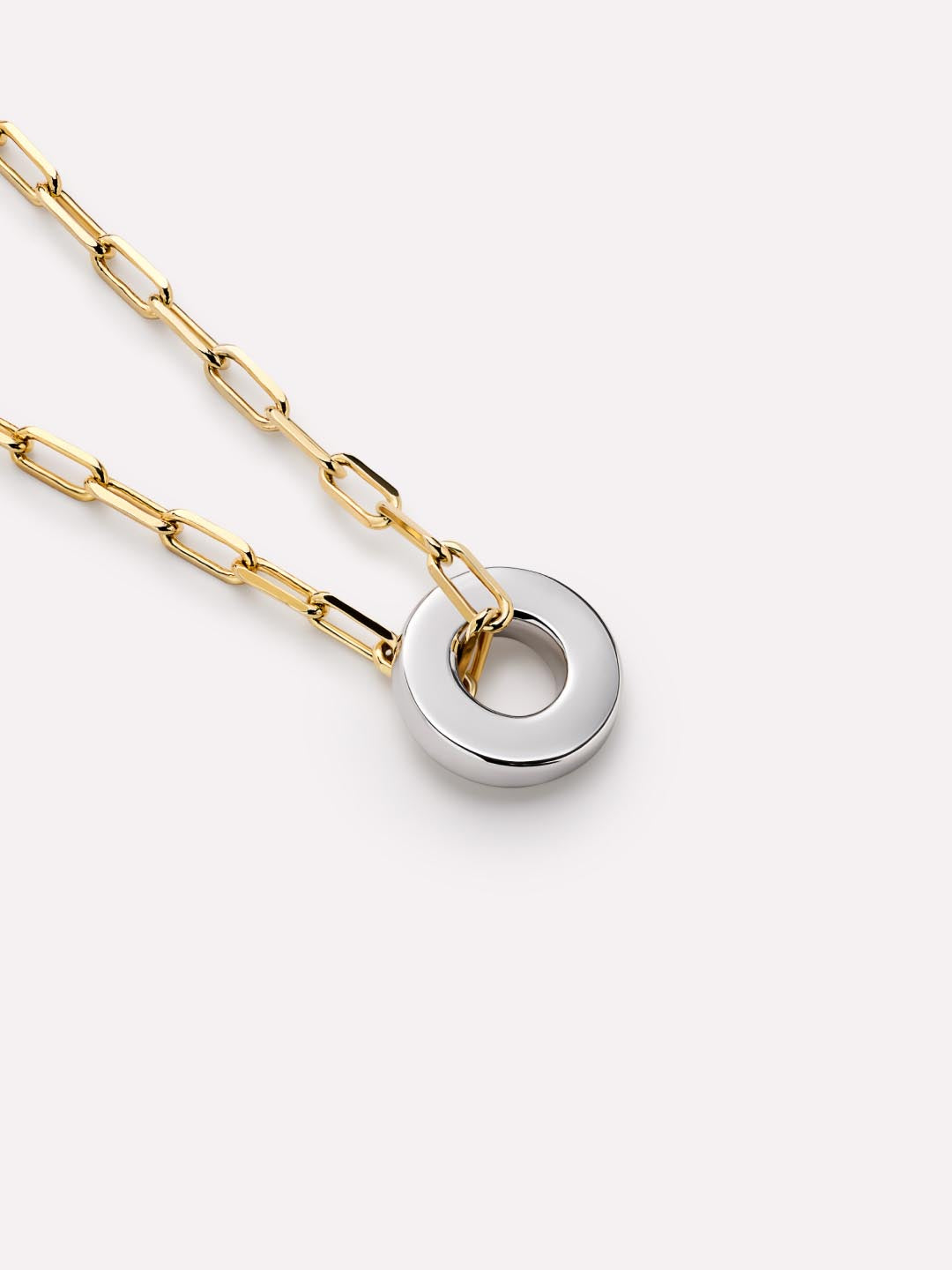 Gold Pendant - Jasper