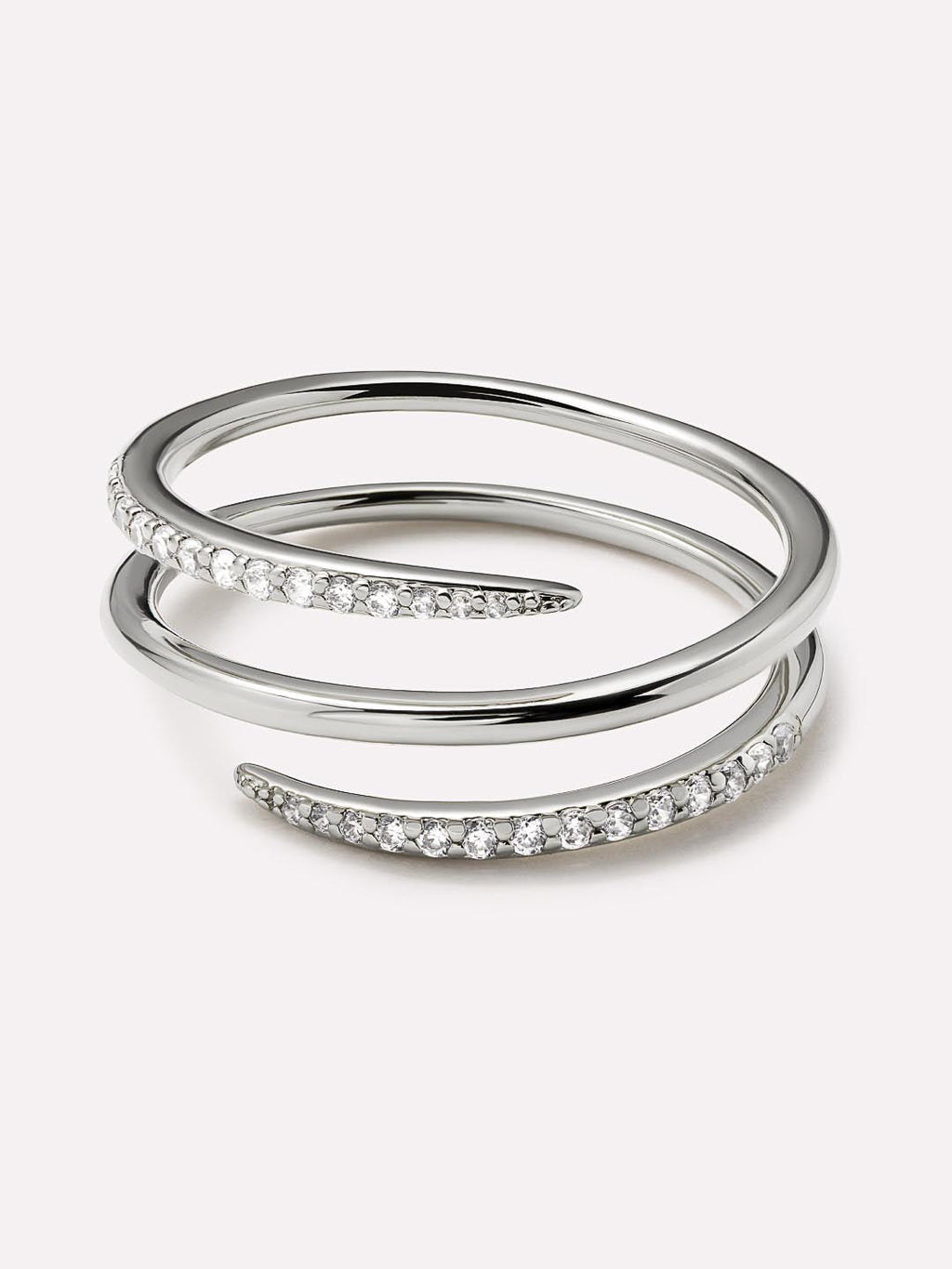 Claw Ring - Oren Triple Silver