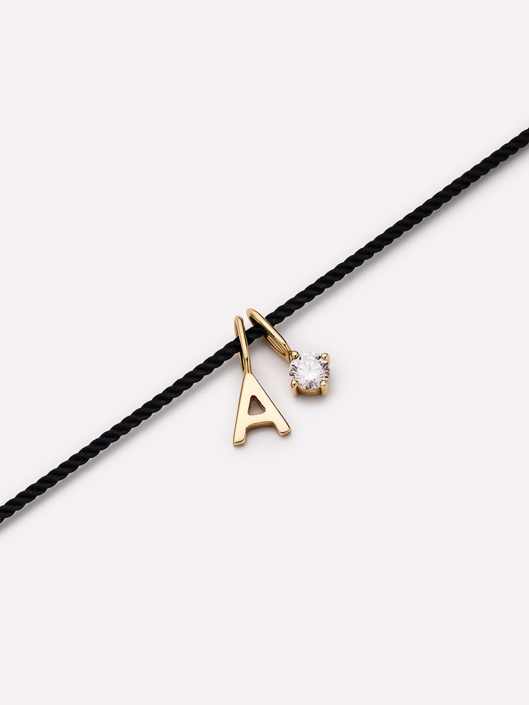 Charm Necklace - Cord Charm Necklace
