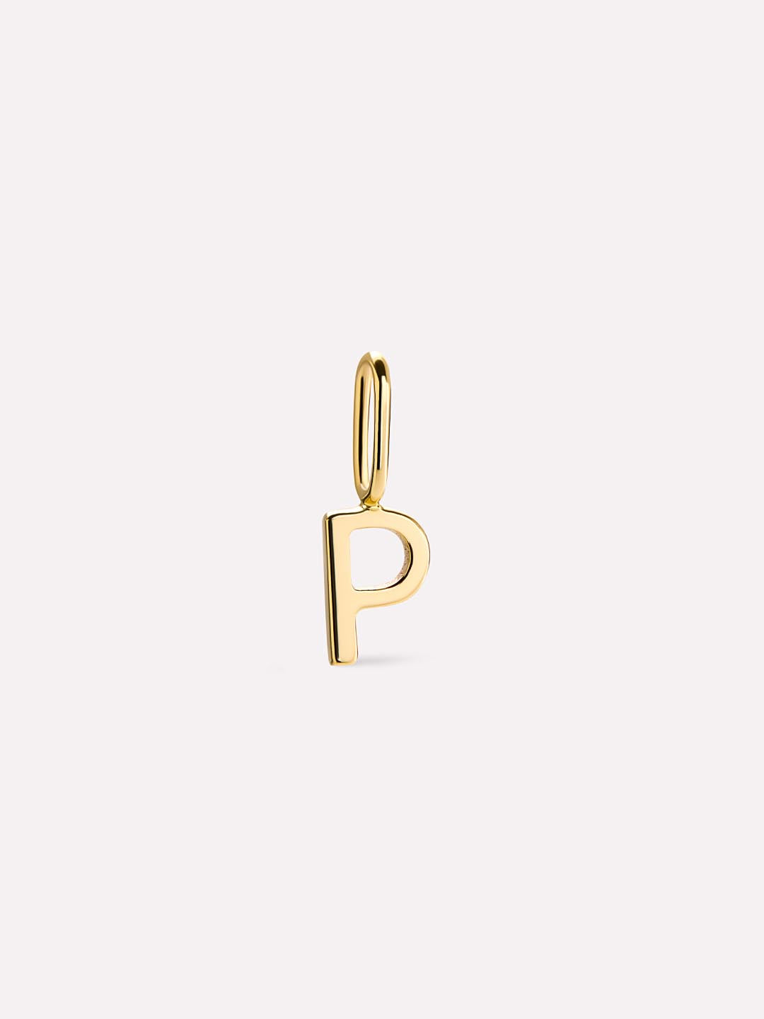 Gold Pendant - Gold Letter Charm