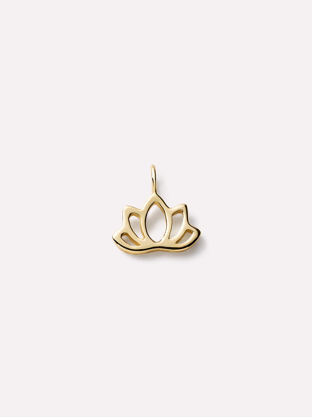 Gold Charms - Gold Lotus Welding Charm