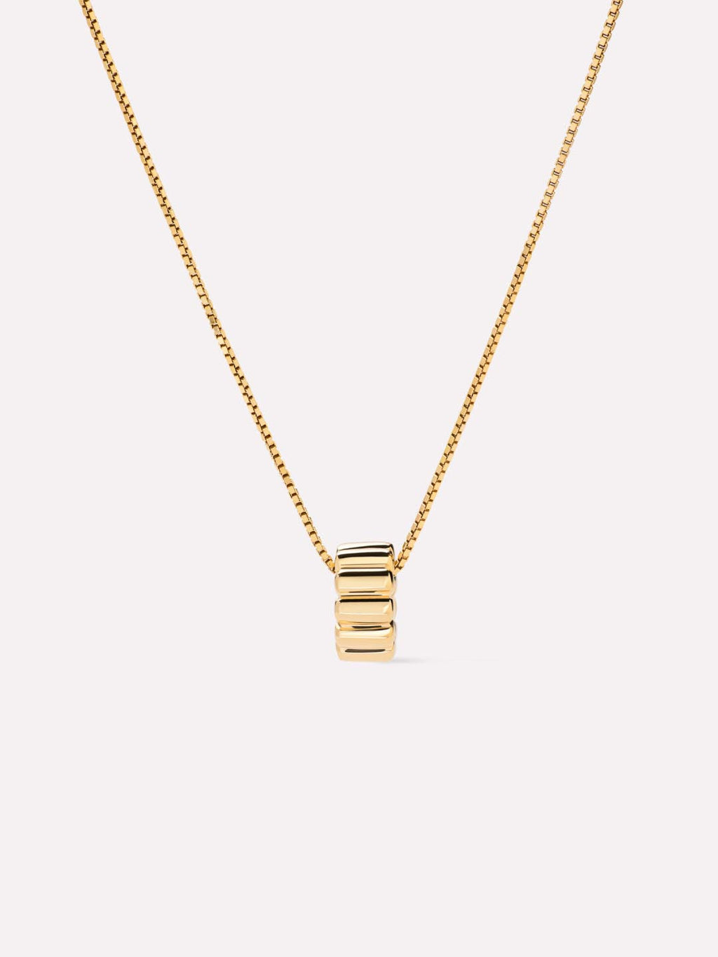 Gold Pendant Necklace - Galaxy Necklace